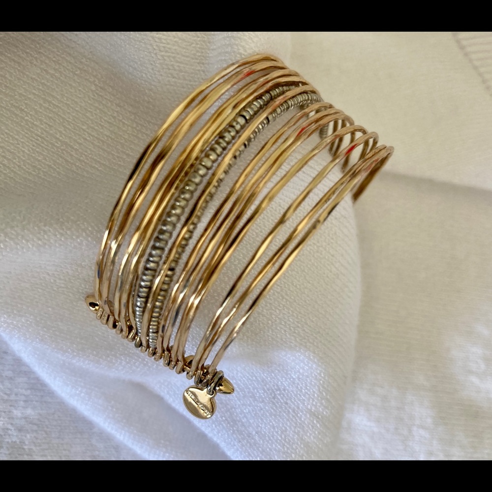 Stella & Dot Gold Rhett Cuff